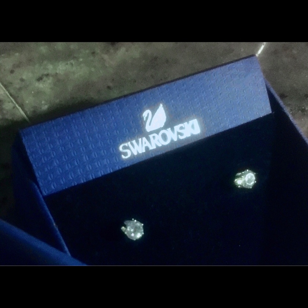 Swarovski Crystal Stud Earrings